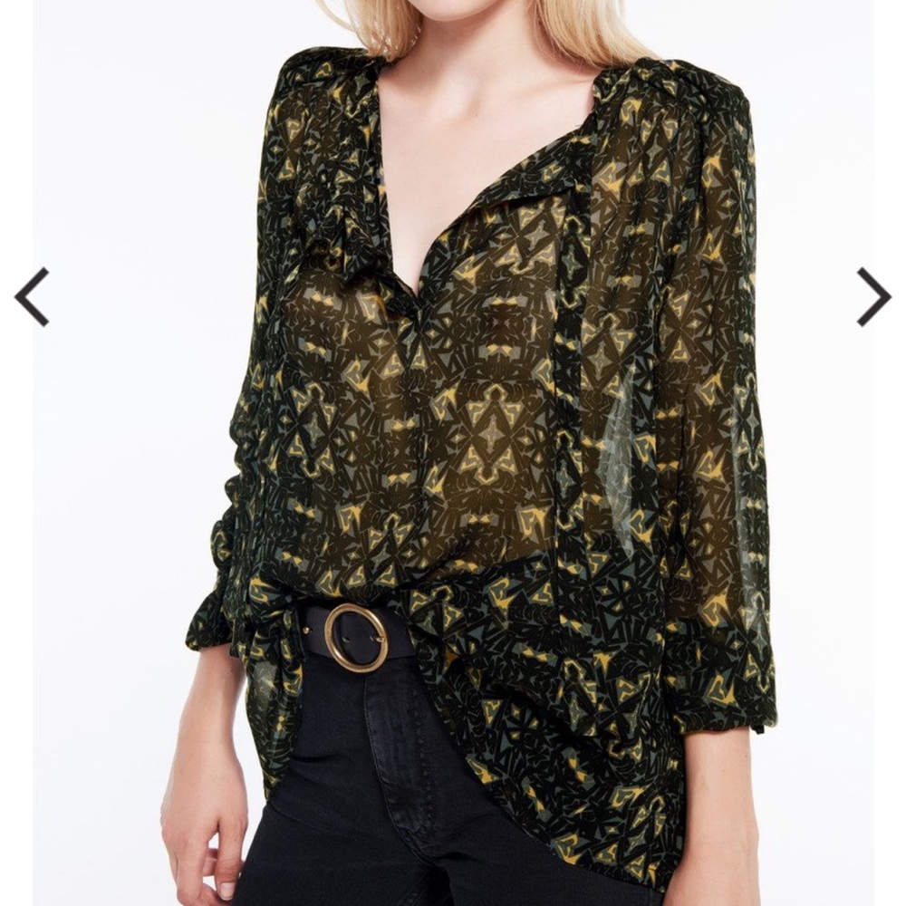 NWOT BA&SH Rodeo blouse - Picture 7 of 9